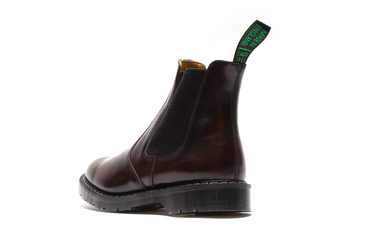 Solovair | Rub-Off Dealer Boot Style # S0-900-BUR-G Color : Burgundy