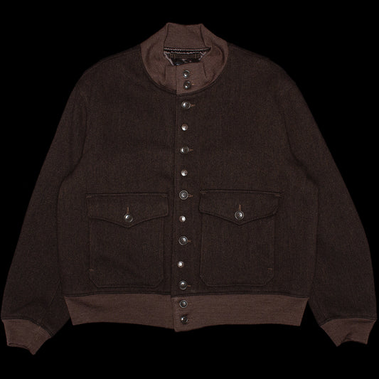 Engineered Garments - A-1 Jacket
Style # 26F1D008-TD008
Color : Dark Brown