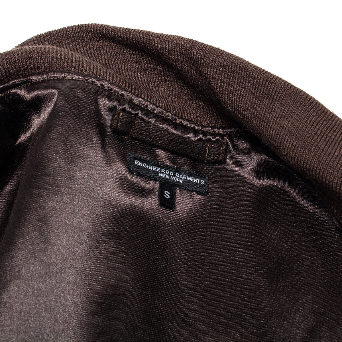 Engineered Garments - A-1 Jacket
Style # 26F1D008-TD008
Color : Dark Brown