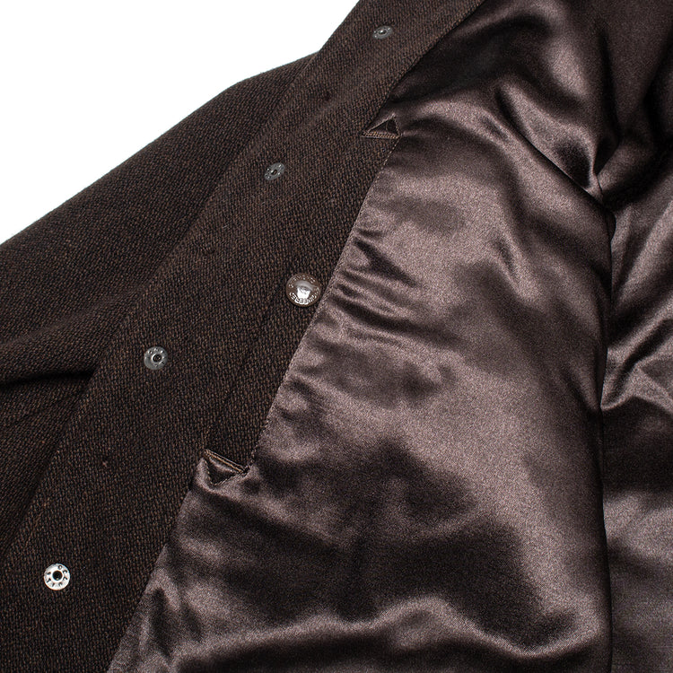 Engineered Garments - A-1 Jacket
Style # 26F1D008-TD008
Color : Dark Brown