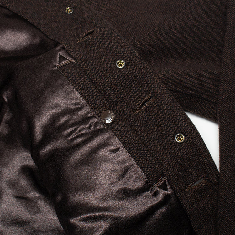 Engineered Garments - A-1 Jacket
Style # 26F1D008-TD008
Color : Dark Brown
