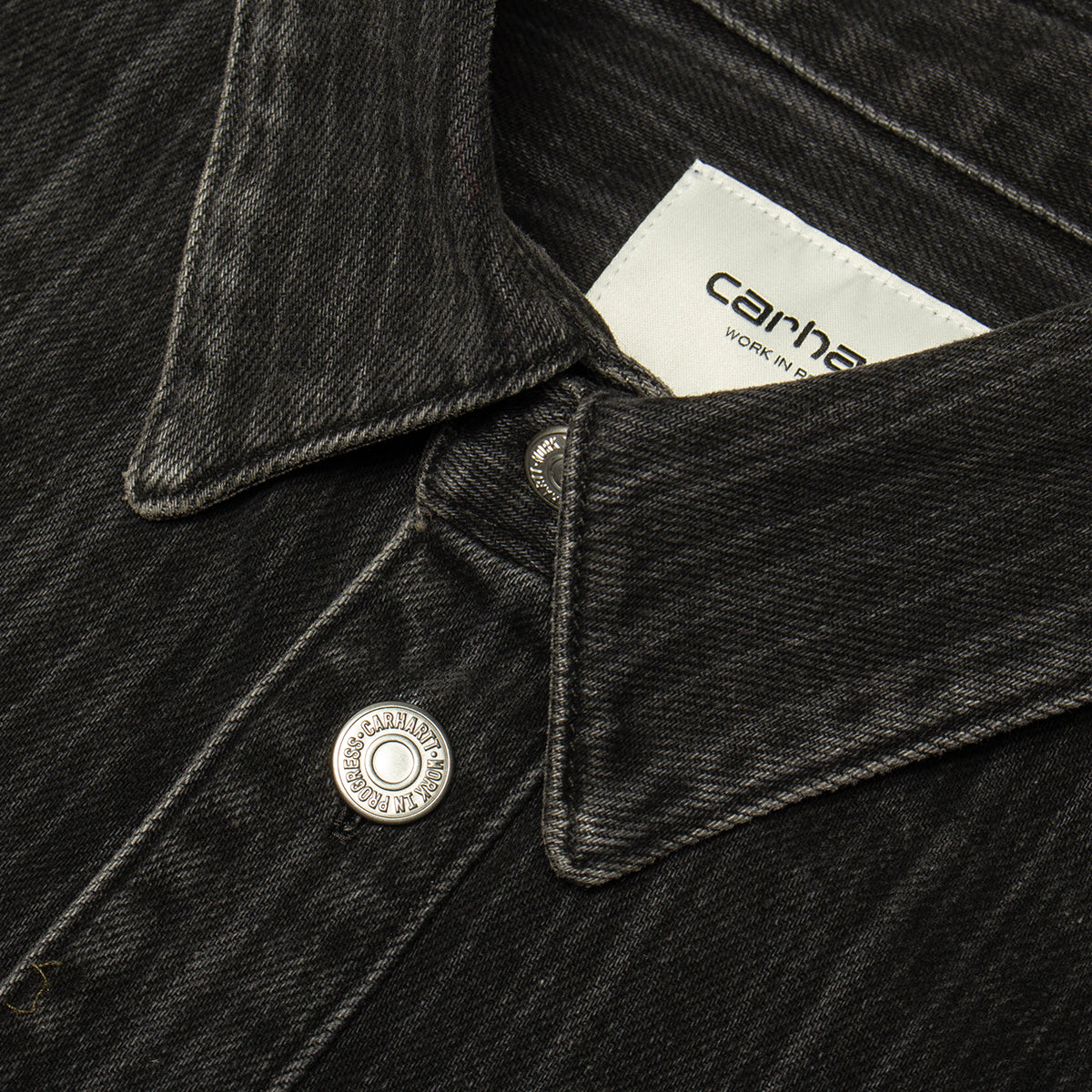 Carhartt WIP - Women's Rylan Dress
Style # I035578-32I
Color : Striped Black (Stone Washed)