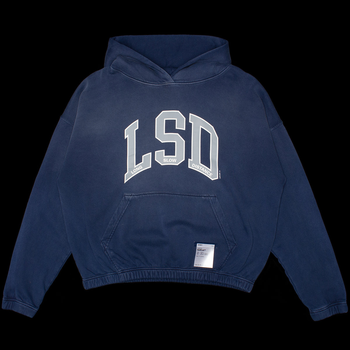 Satisfy - SoftCell Hoodie
Color : Sun Bleached Indigo