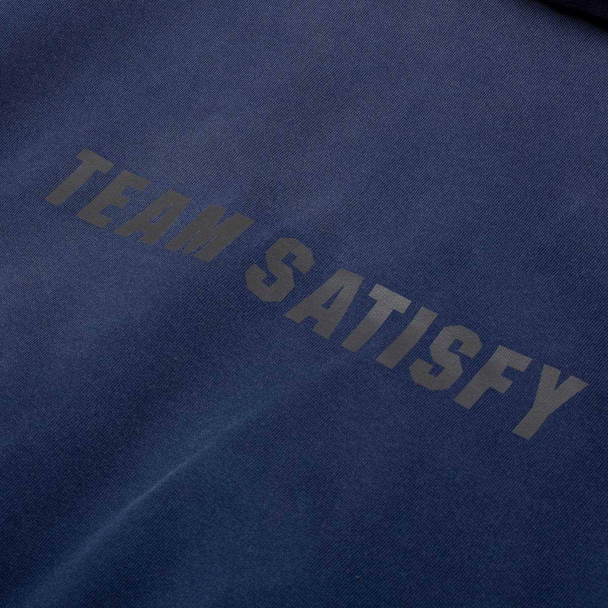 Satisfy - SoftCell Hoodie
Color : Sun Bleached Indigo