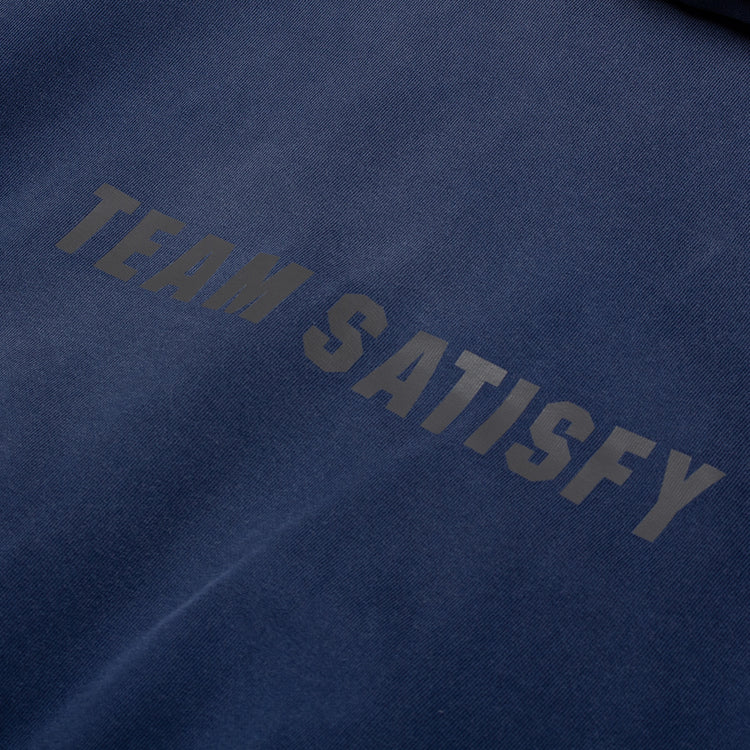 Satisfy - SoftCell Hoodie
Color : Sun Bleached Indigo