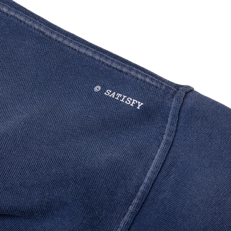 Satisfy - SoftCell Hoodie
Color : Sun Bleached Indigo