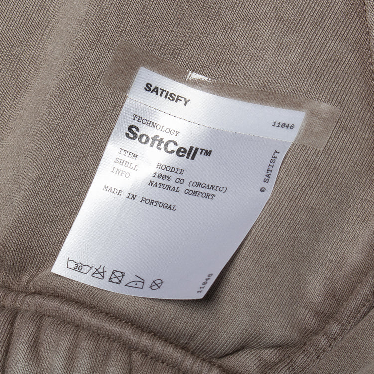 Satisfy - SoftCell Hoodie
Color : Aged Falcon