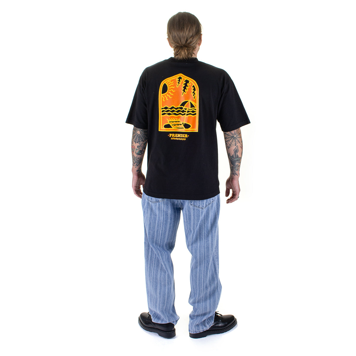 Carhartt WIP - Rylan Pant
Style # I035562-32H
Color : Striped Blue (Stone Bleached)