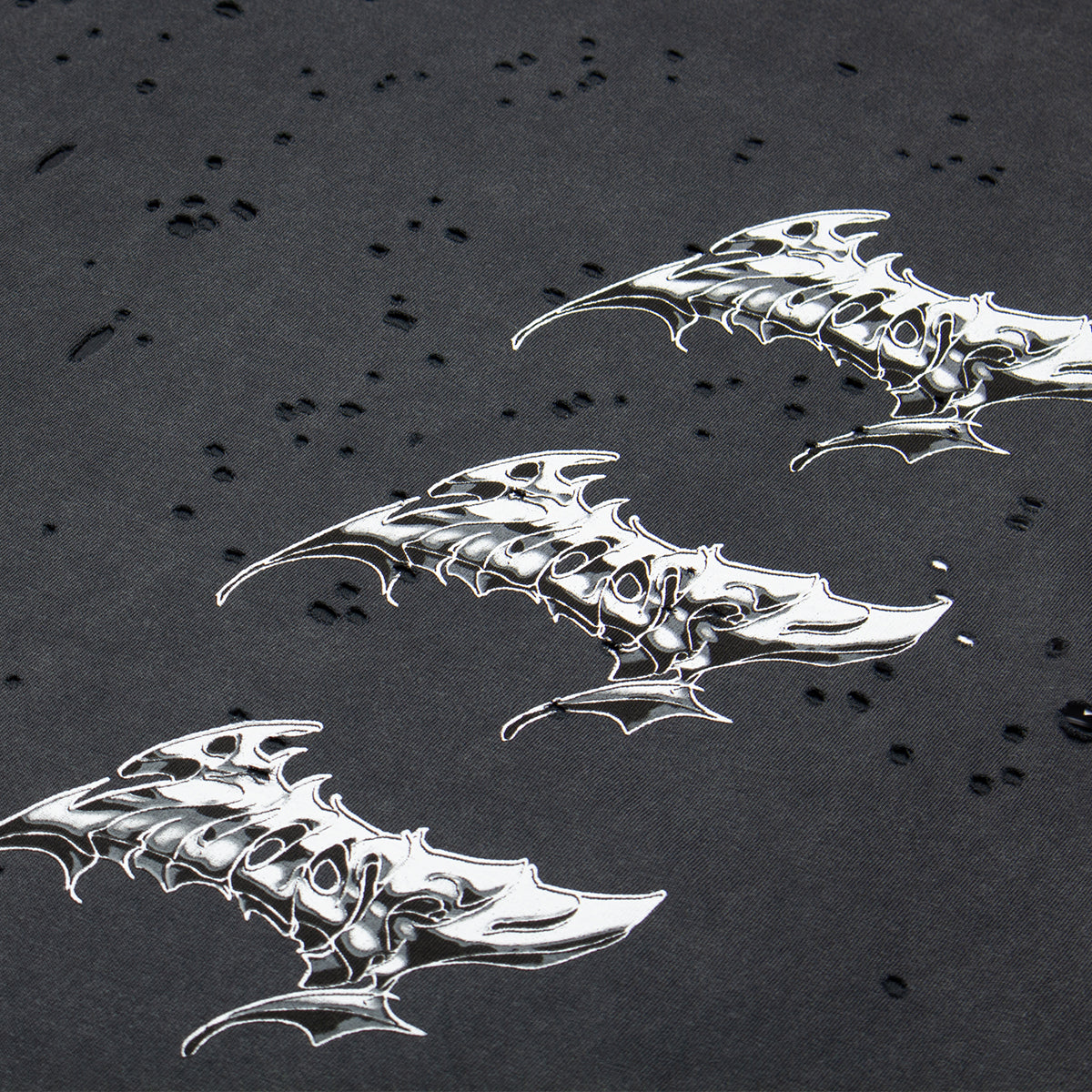 Satisfy - MothTech T-Shirt
Color : Aged Black