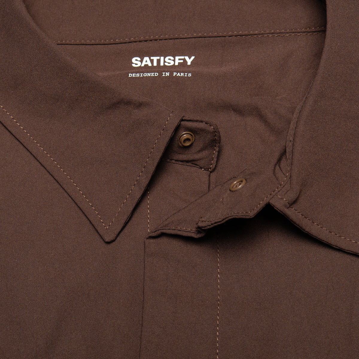 Satisfy - PeaceShell River Shirt
Color : Rocky Road