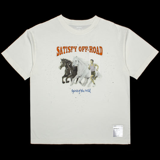 Satisfy - MothTech T-Shirt
Color : Off White