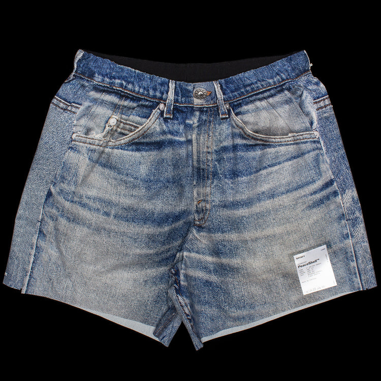 Satisfy - PeaceShell Shorts 5"
Color : Digital Denim