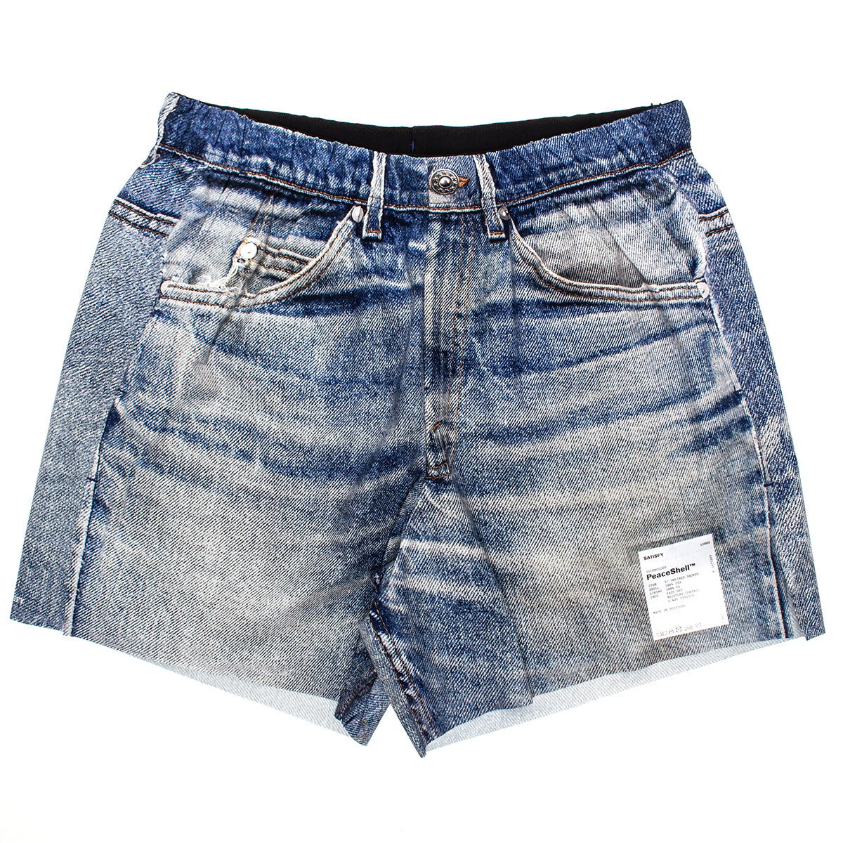 Satisfy - PeaceShell Shorts 5"
Color : Digital Denim