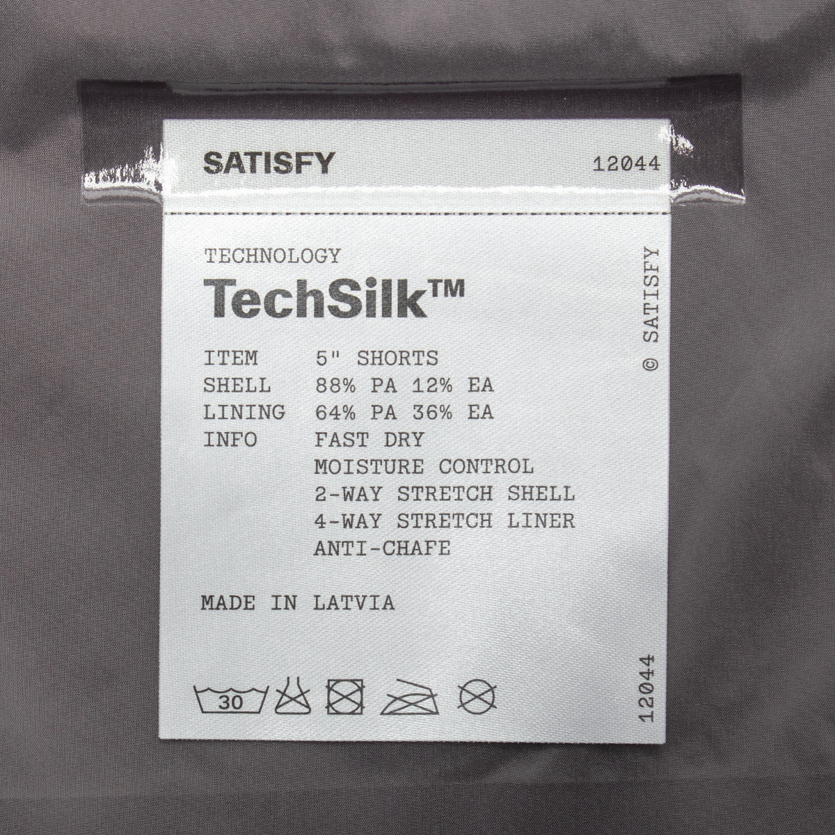 Satisfy - TechSilk Shorts 5"
Color : Shark