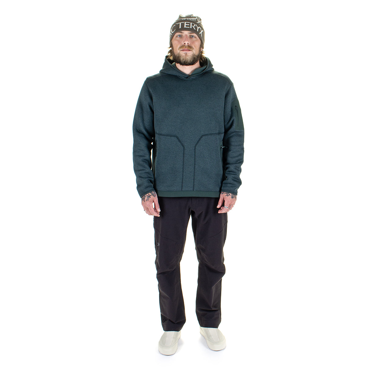 Arc'teryx - Covert Hoodie
Style # X000010726
Color : Dark Jade Heather