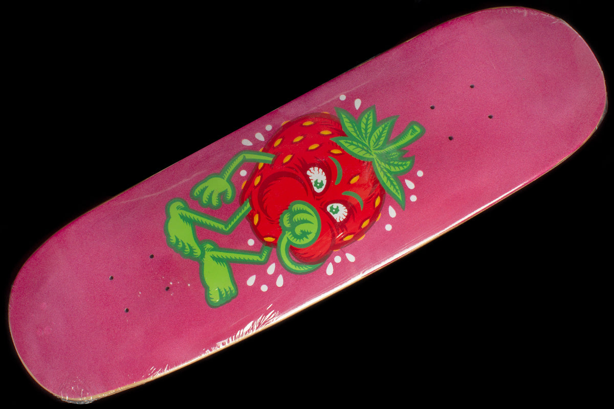 Strawberry Cough Flocked Magenta Deck 8.875"