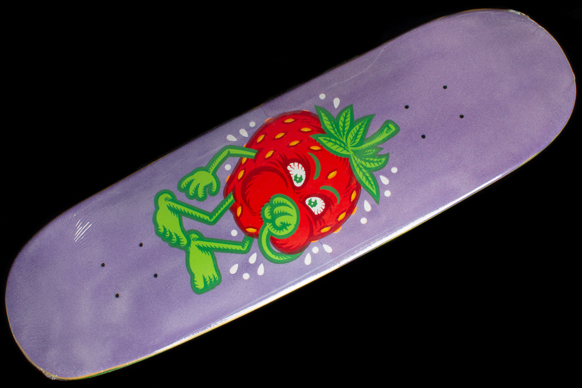 Strawberry Cough Flocked Lilac Deck 8.875"