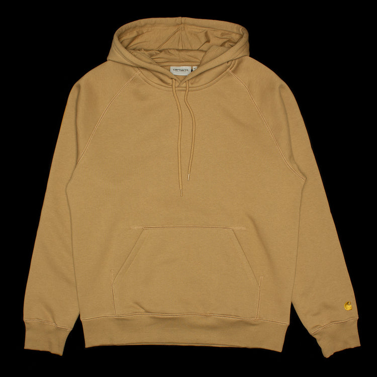 Carhartt WIP | Hooded Chase Sweatshirt Style # I033661-2GQ Color : Peanut / Gold