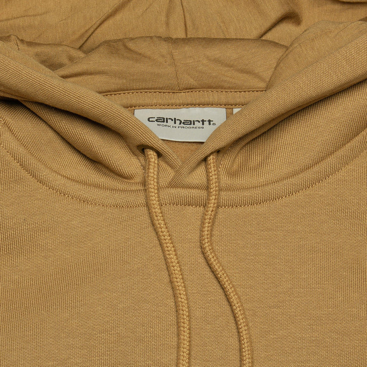 Carhartt WIP | Hooded Chase Sweatshirt Style # I033661-2GQ Color : Peanut / Gold