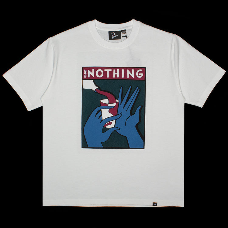 by Parra - Super Nothing T-Shirt
Color : White