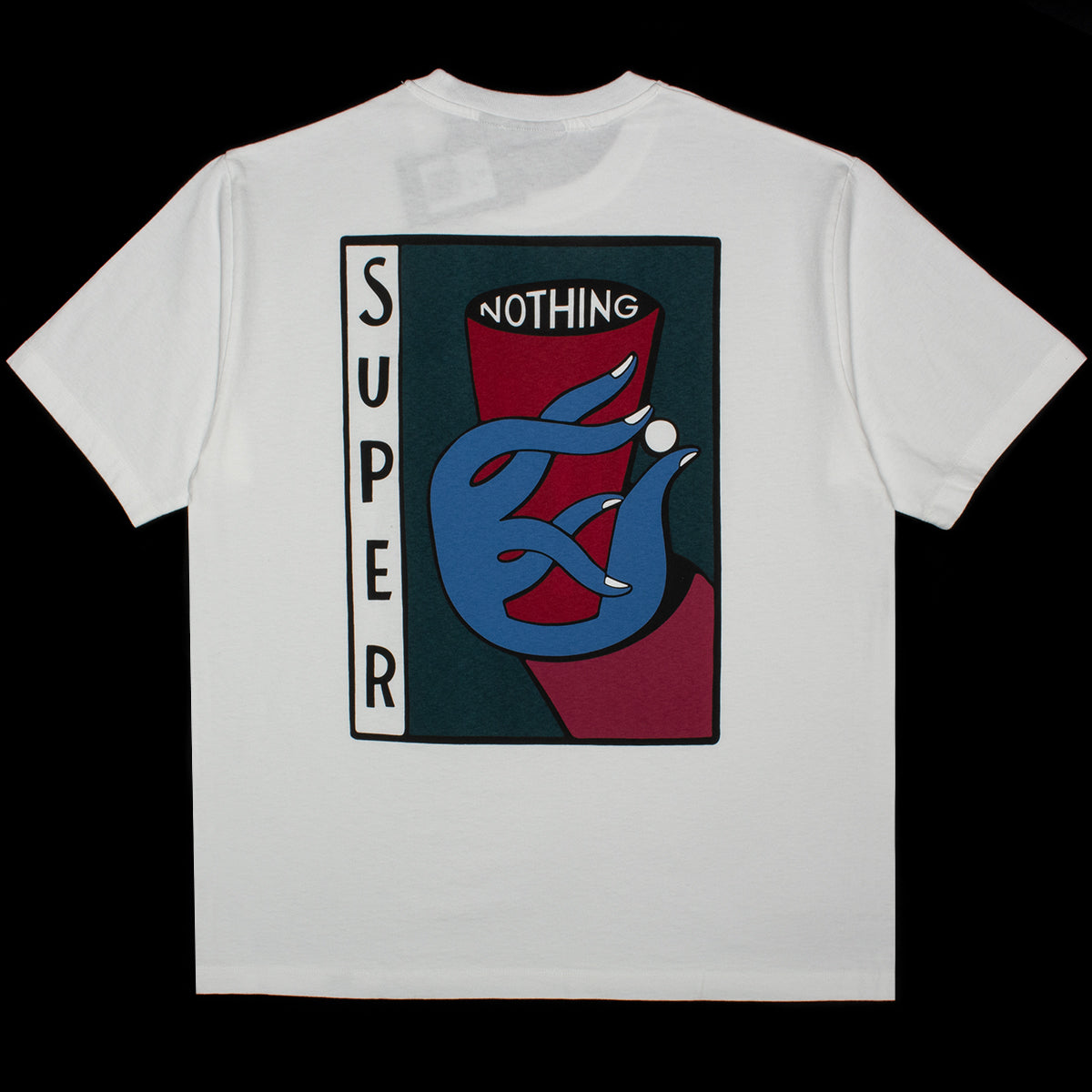 by Parra - Super Nothing T-Shirt
Color : White