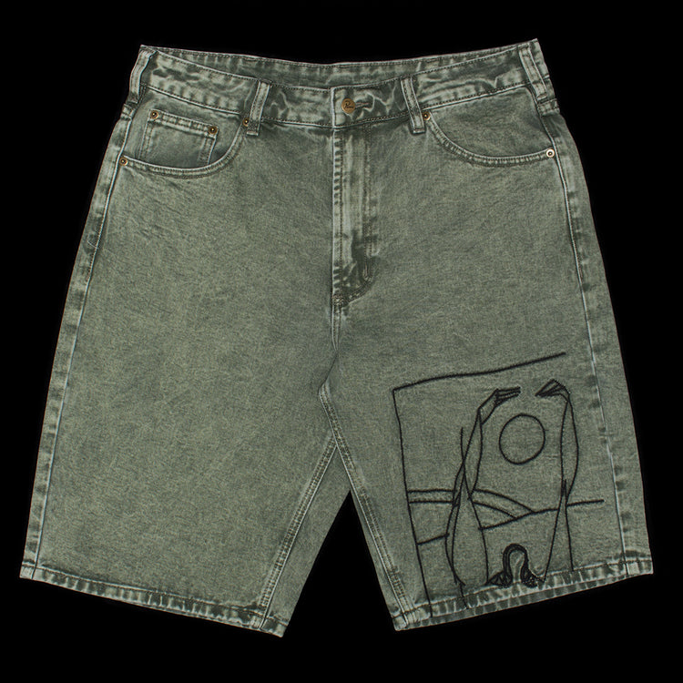 by Parra - Protecting The Sun Shorts
Color : Green