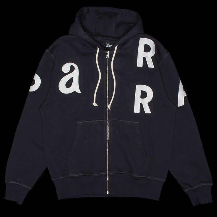 by Parra - Word Salad Zip Hoodie
Color : Dark Navy
