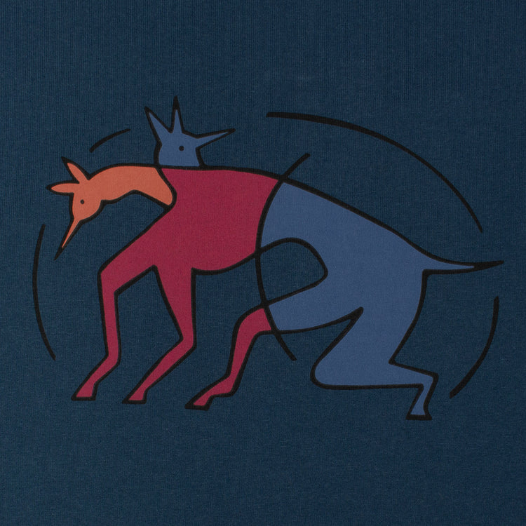 by Parra - The Zoomies T-Shirt
Color : Mallard Green