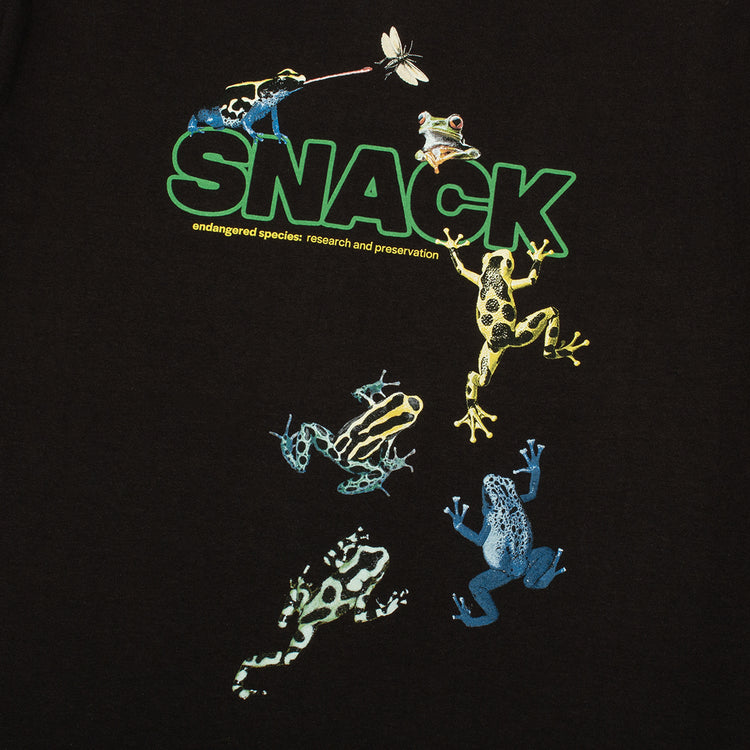 Snack - Endangered Species T-Shirt
Color : Black