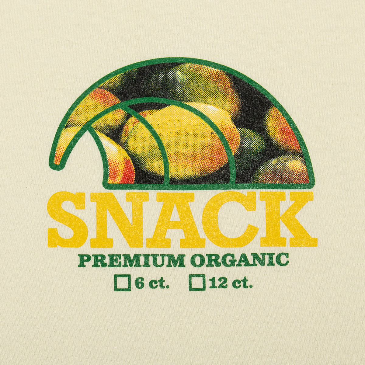 Snack - Mango T-Shirt
Color : Cream