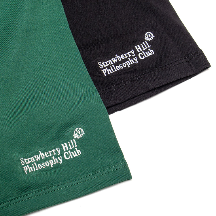 Strawberry Hill Philosophy Club - Logo Boxers
Color : 1 Black / 1 Pine