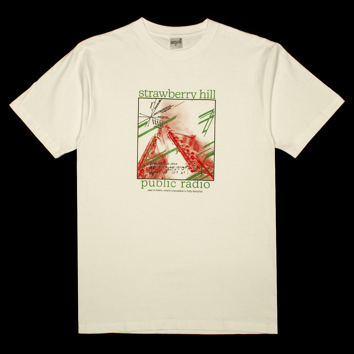 Strawberry Hill Philosophy Club - Impossible To Decipher T-Shirt
Color : White