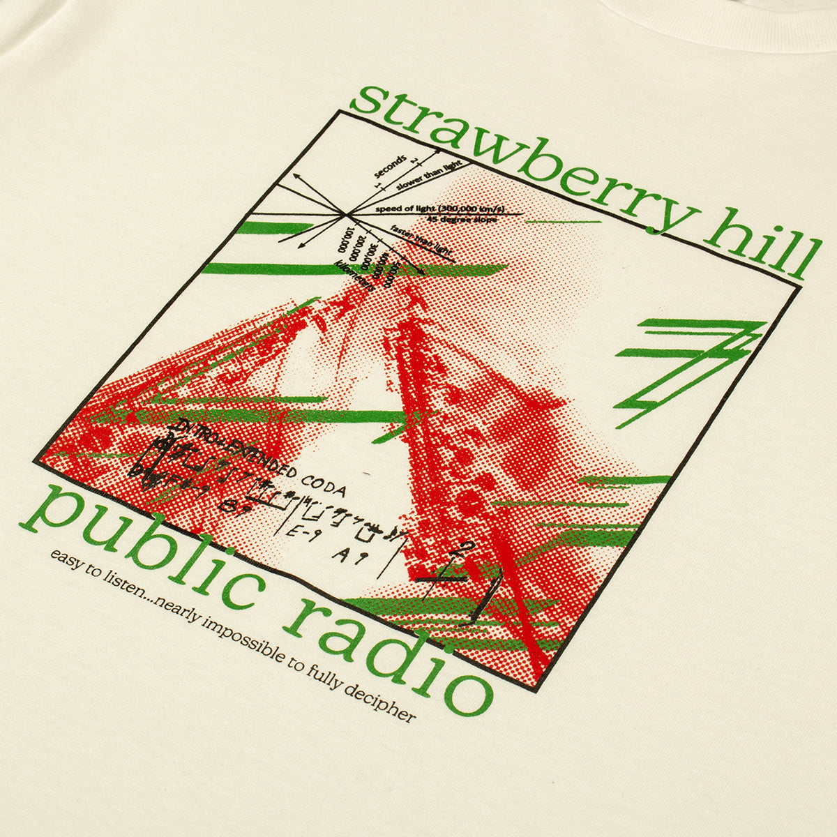 Strawberry Hill Philosophy Club - Impossible To Decipher T-Shirt
Color : White