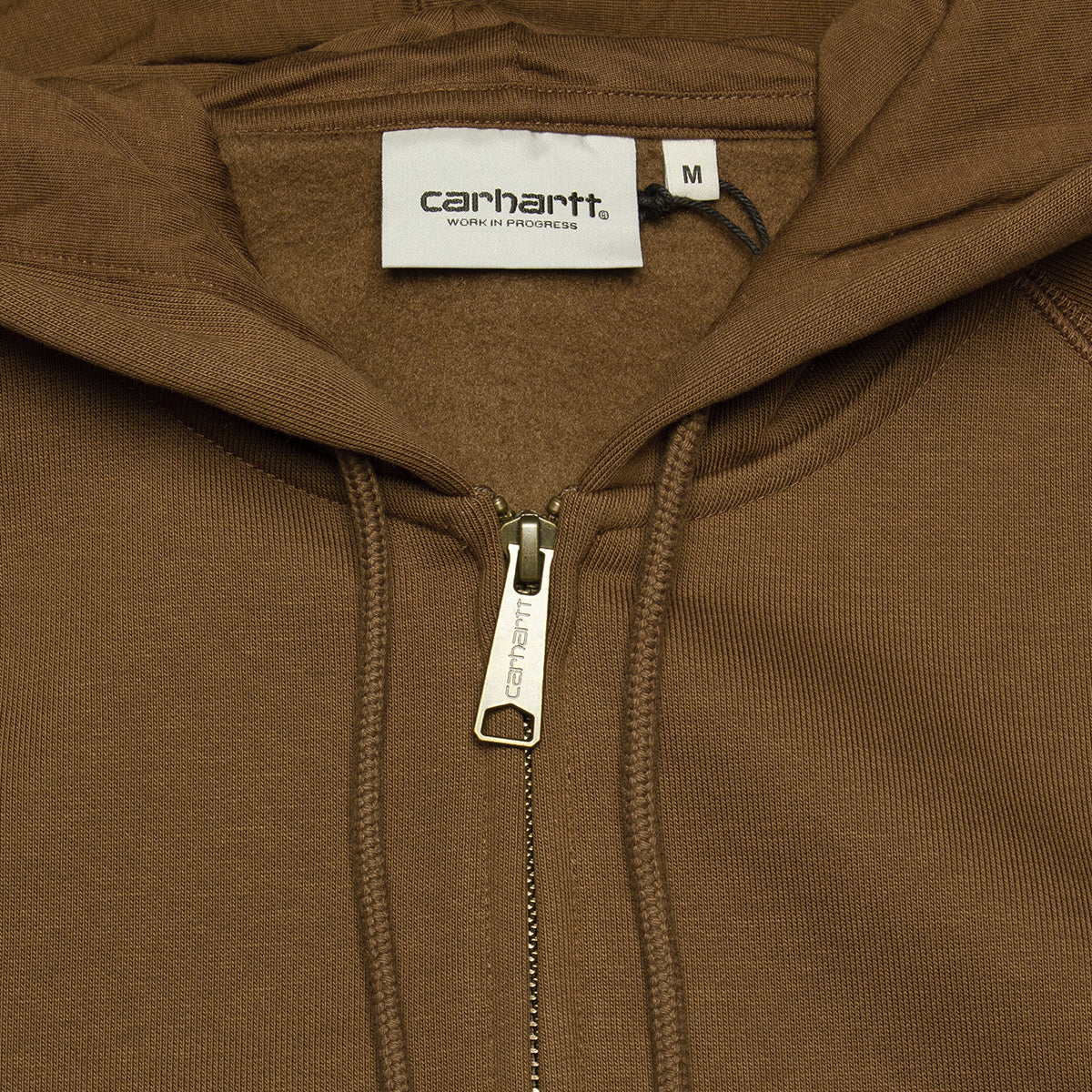 Carhartt WIP |&nbsp;Hooded Chase Jacket Style # I033664-218 Color : Chocolate / Gold