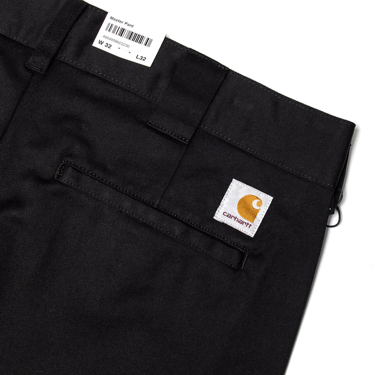 Carhartt WIP | Master Pant - Denison Twill Style # I034233-8902 Color : Black