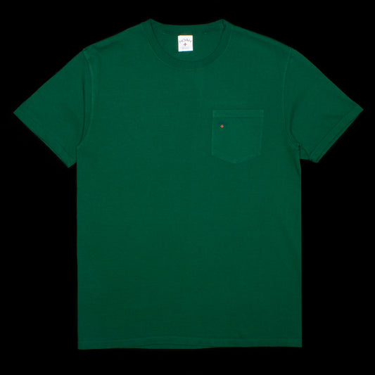 Noah | Core Logo Pocket T-Shirt Color : Spartan Green