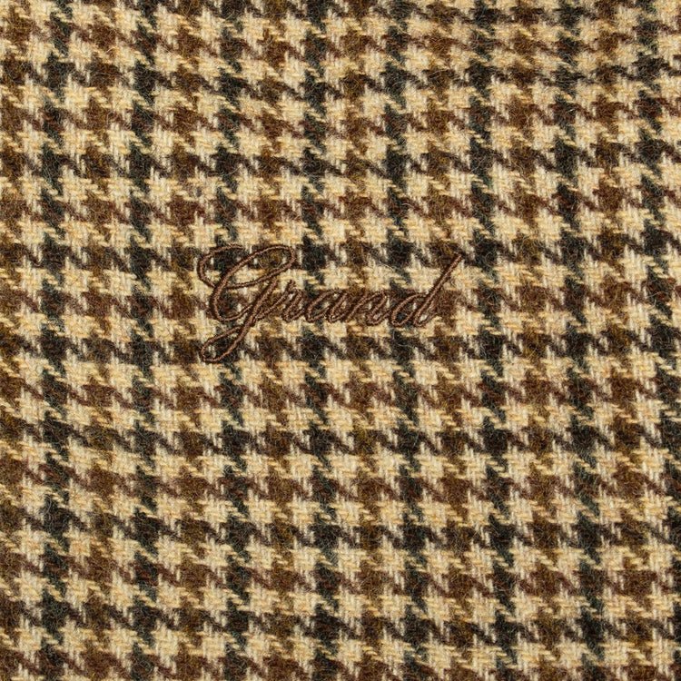 Grand Collection | Wool Panel Corduroy Jacket Color : Brown