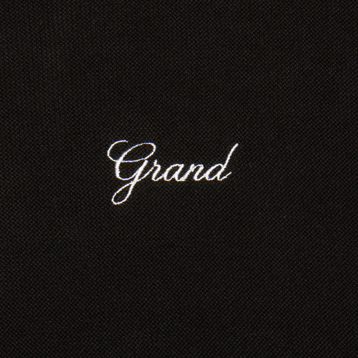 Grand Collection | Knit Quarter Zip Color : Grey / Black