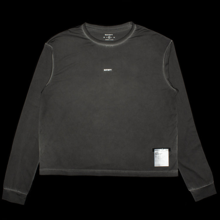 Satisfy - AuraLite L/S T-Shirt
Color : Pigment Black