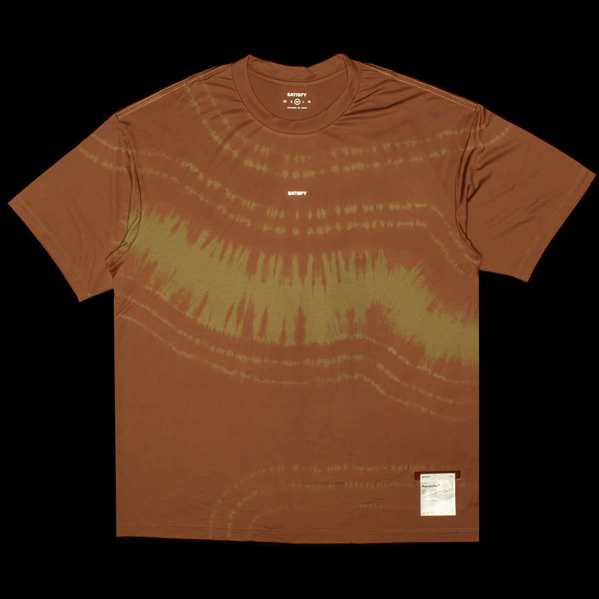 Satisfy - AuraLite T-Shirt
Color : Tie-Dye Mineral Camo