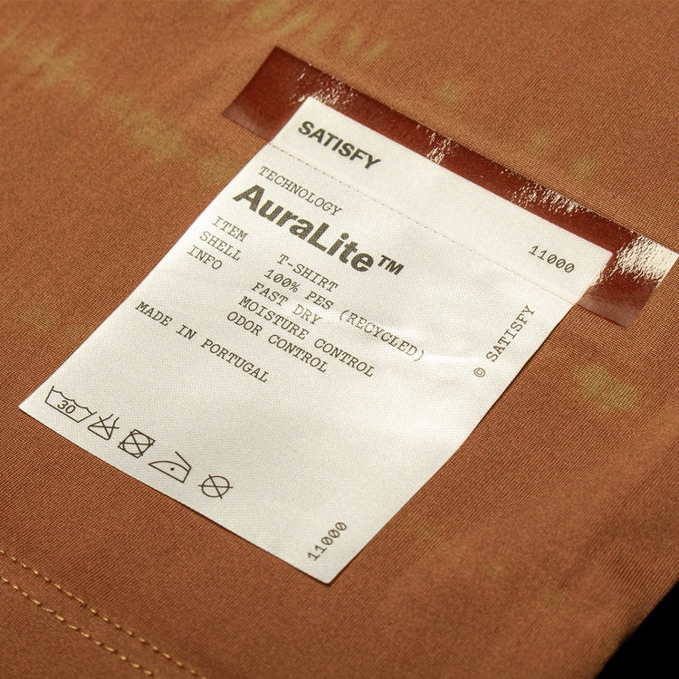 Satisfy - AuraLite T-Shirt
Color : Tie-Dye Mineral Camo