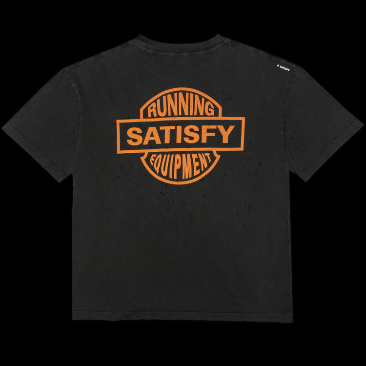 Satisfy - MothTech T-Shirt
Color : Aged Black