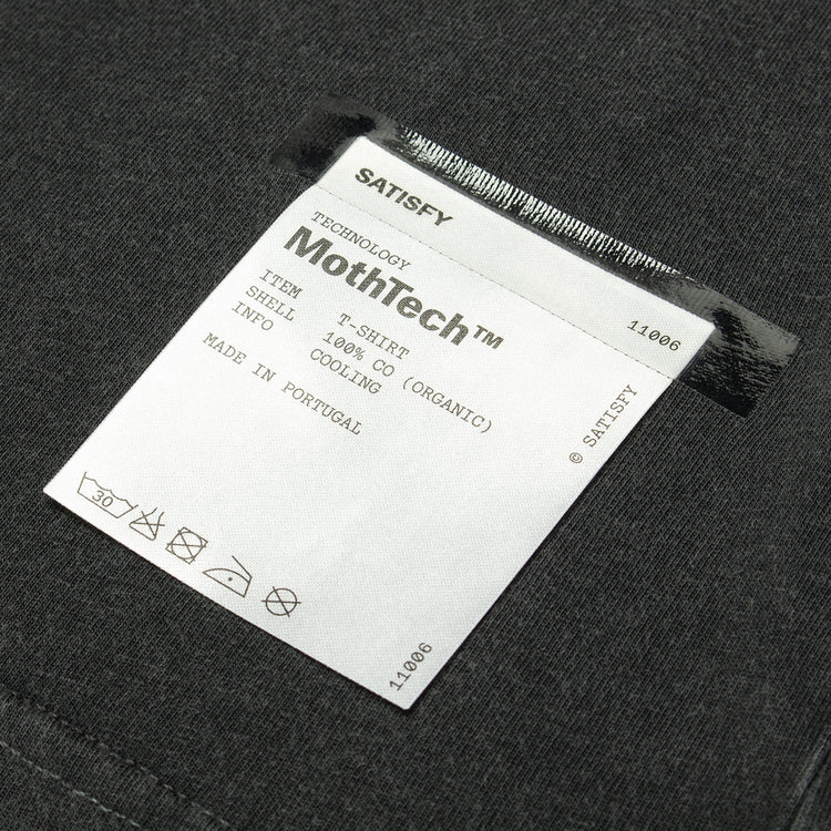 Satisfy - MothTech T-Shirt
Color : Aged Black