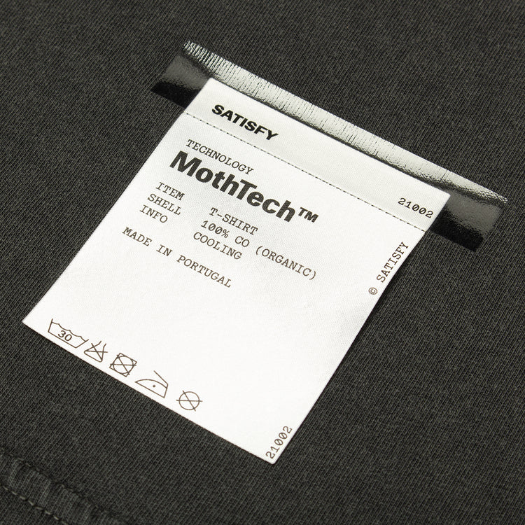 Satisfy - MothTech T-Shirt
Color : Aged Black