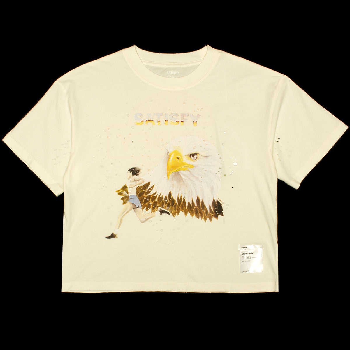 Satisfy - MothTech T-Shirt
Color : Off White