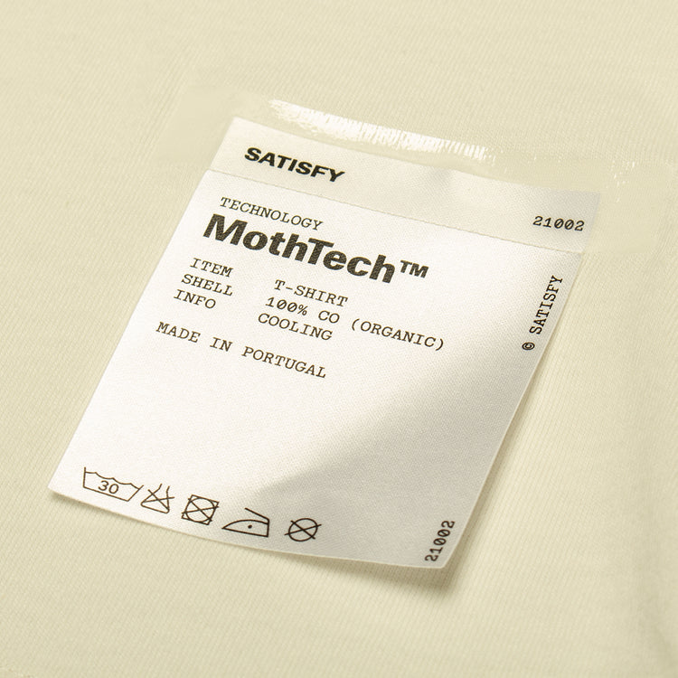 Satisfy - MothTech T-Shirt
Color : Off White