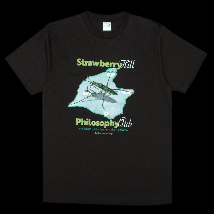 Strawberry Hill Philosophy Club - Meditation T-Shirt
Color : Black