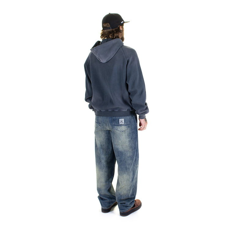 Wide Cut Denim Jeans