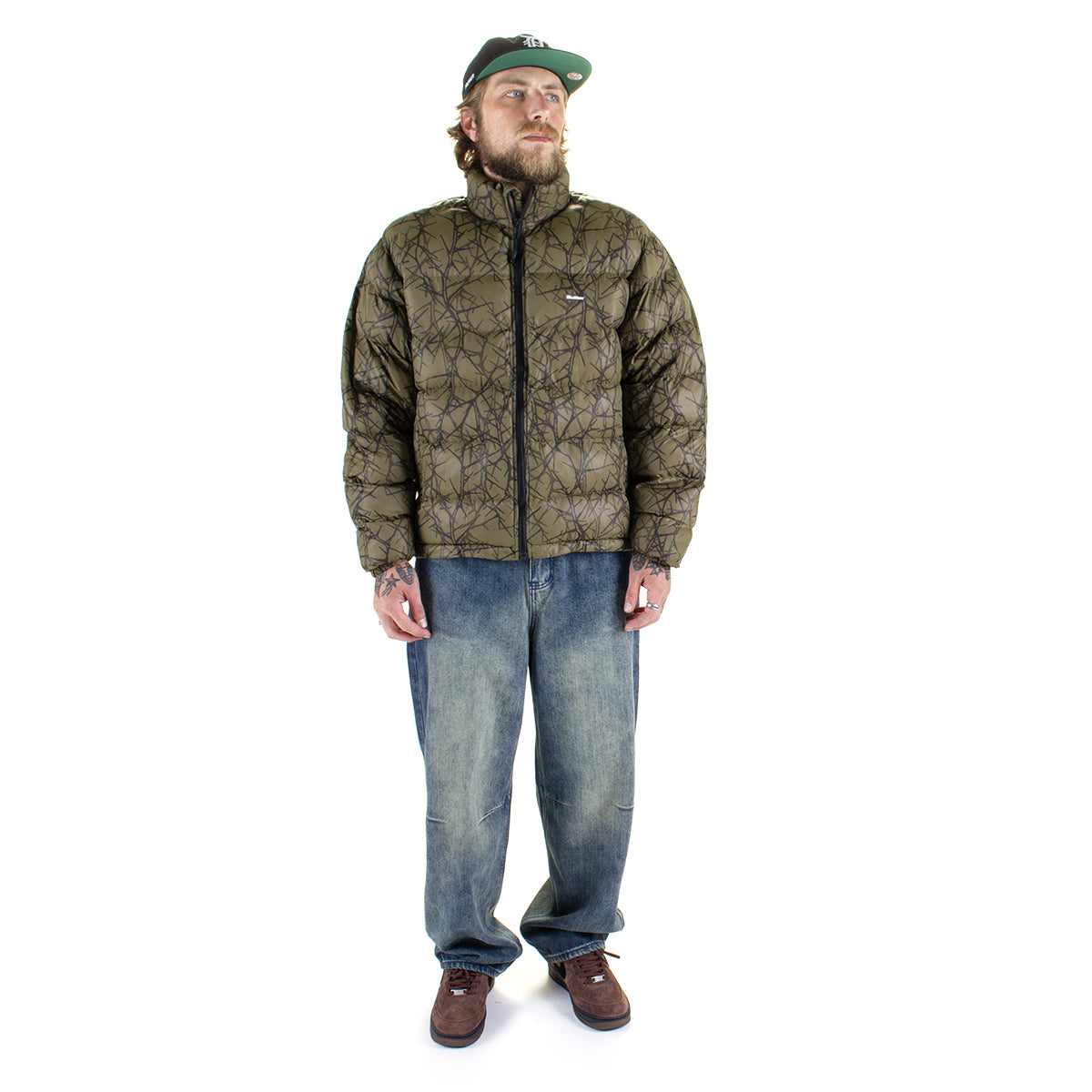 Butter Goods - Endure Puffer Jacket
Color : Thorn Camo