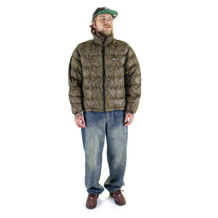 Butter Goods - Endure Puffer Jacket
Color : Thorn Camo